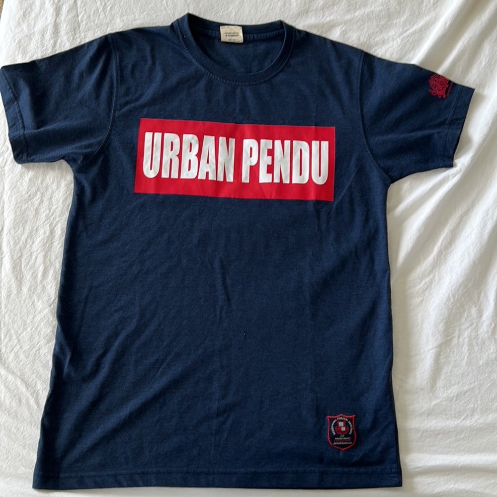 "Urban Pendu" JP Punjabi Men's Navy Blue Tee
